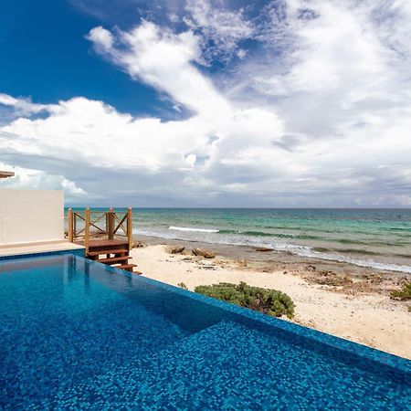 Casa Javi- Ocean Front Located Mid Isla Mujeres Villa ภายนอก รูปภาพ