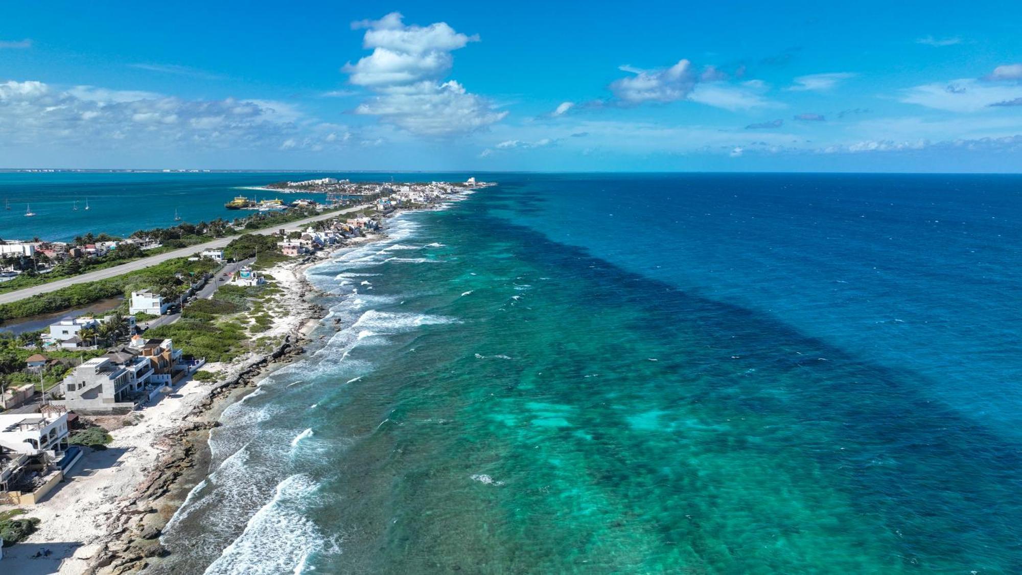 Casa Javi- Ocean Front Located Mid Isla Mujeres Villa ภายนอก รูปภาพ
