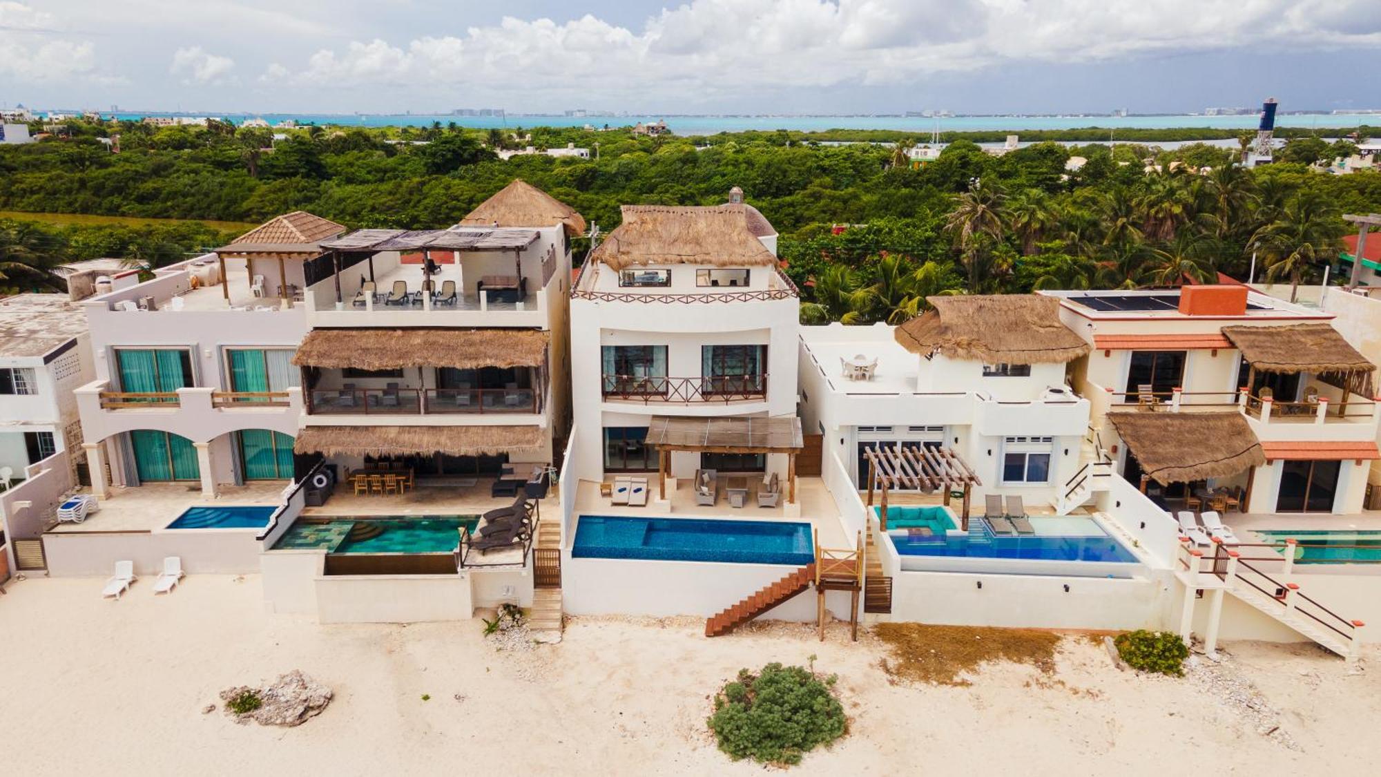 Casa Javi- Ocean Front Located Mid Isla Mujeres Villa ภายนอก รูปภาพ