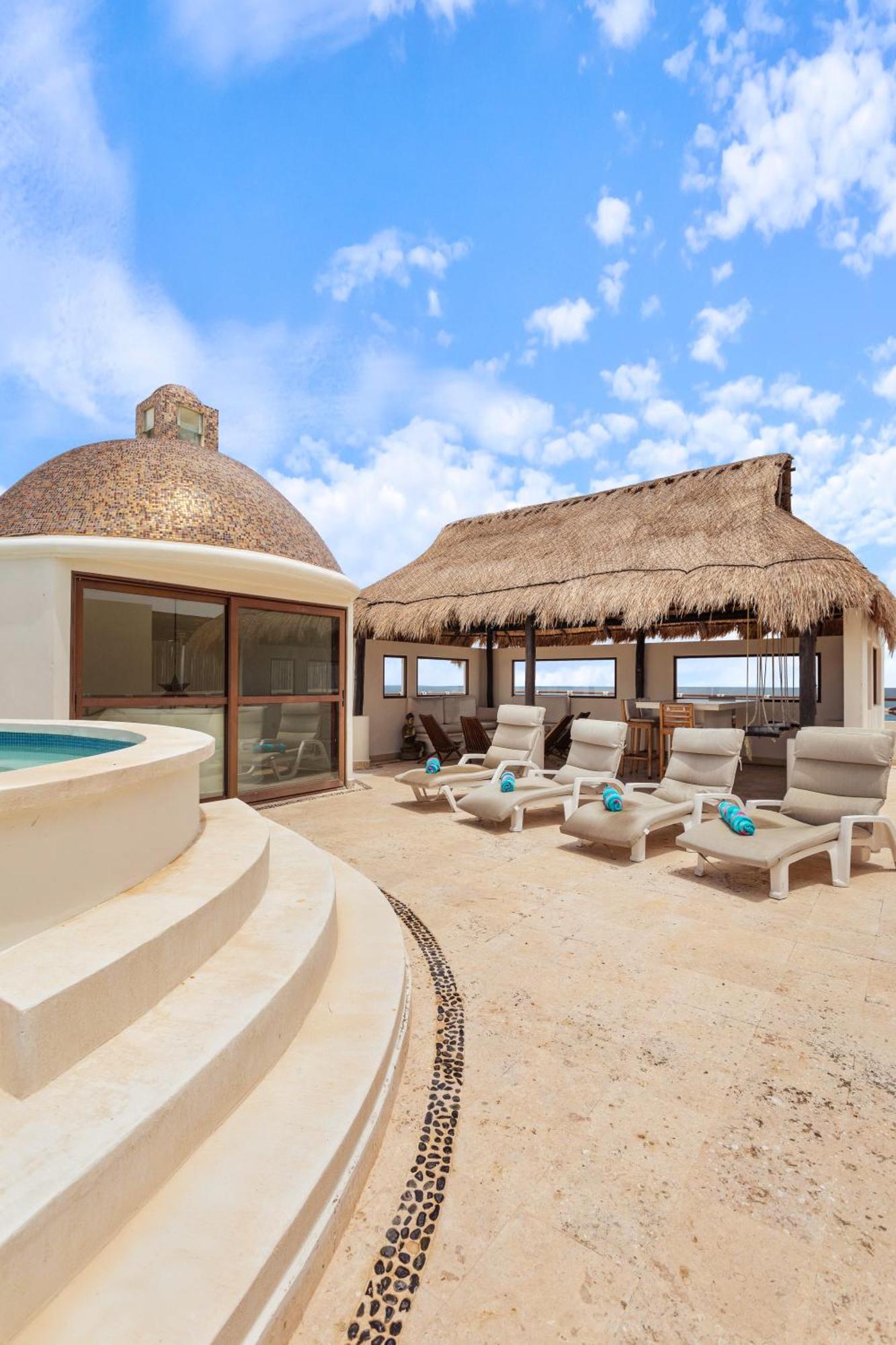 Casa Javi- Ocean Front Located Mid Isla Mujeres Villa ภายนอก รูปภาพ