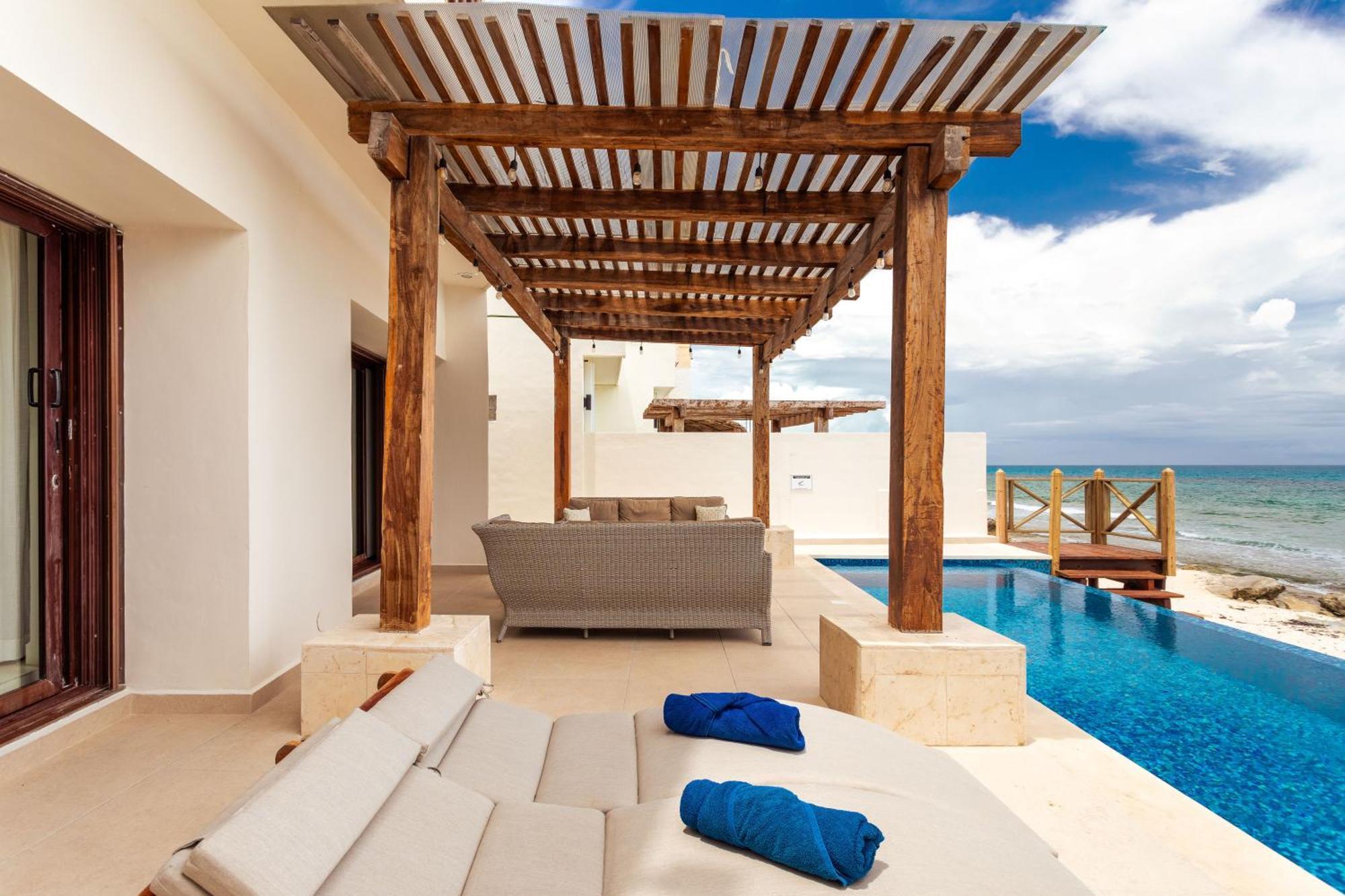 Casa Javi- Ocean Front Located Mid Isla Mujeres Villa ภายนอก รูปภาพ