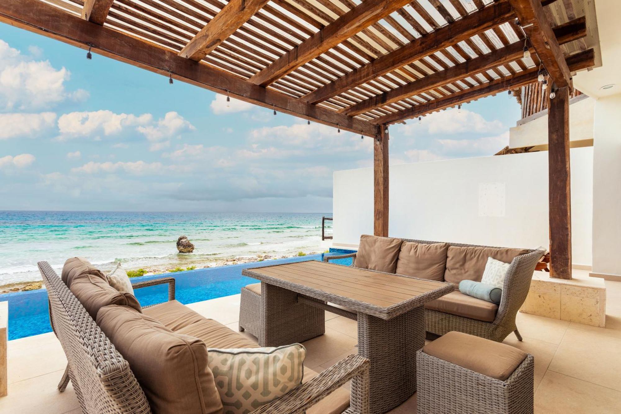 Casa Javi- Ocean Front Located Mid Isla Mujeres Villa ภายนอก รูปภาพ